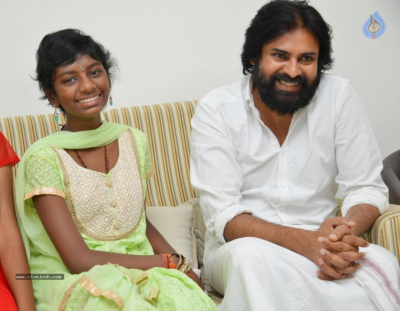 Srija Family Meets Pawan Kalyan - 6 / 19 photos