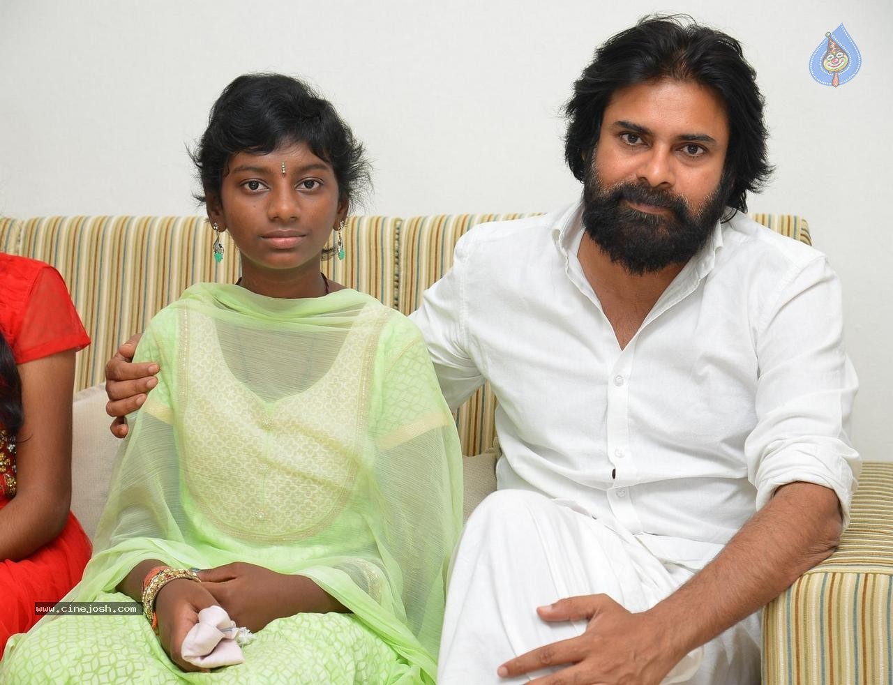 Srija Family Meets Pawan Kalyan - 16 / 19 photos