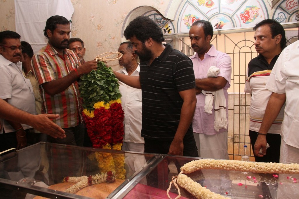 Tamil Director Ramanarayanan Condolences Photos - 14 / 151 photos