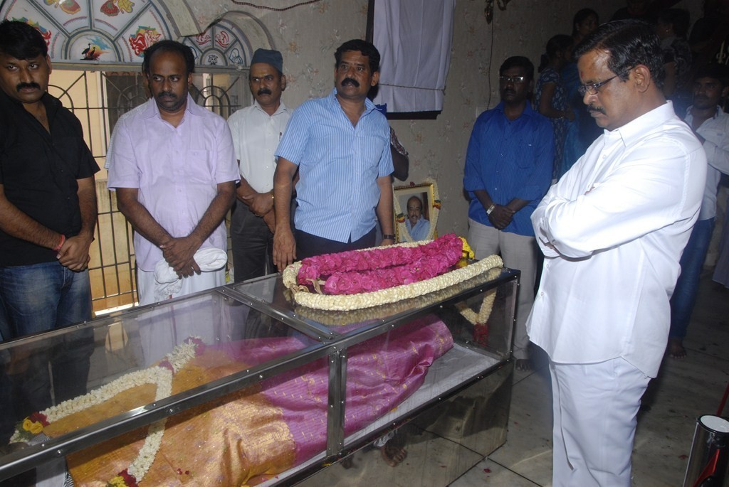 Tamil Director Ramanarayanan Condolences Photos 2 - 20 / 41 photos