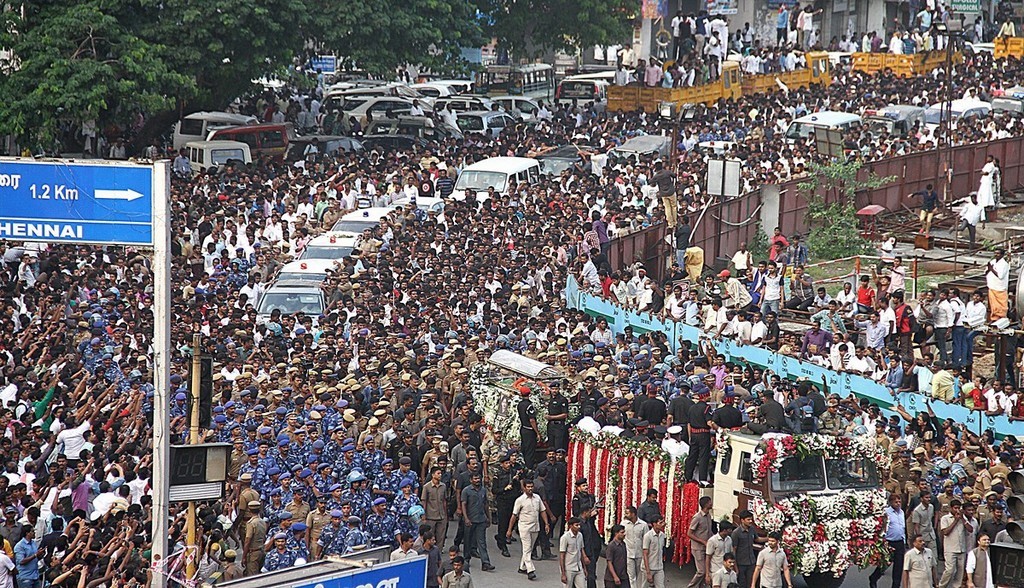 Tamil Nadu CM Jayalalithaa Final Journey Photos - 4 / 147 photos