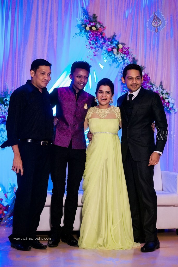 TV Anchor DD and Srikanth Wedding Reception - 2 / 25 photos