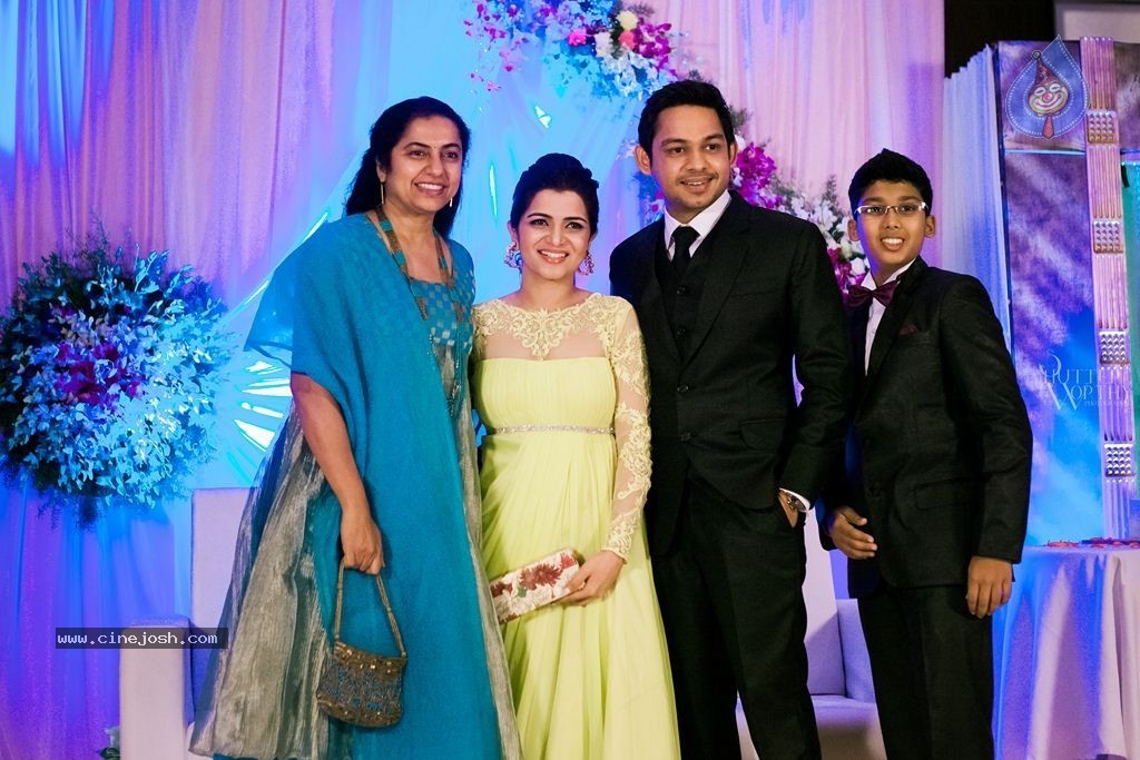 TV Anchor DD and Srikanth Wedding Reception - 6 / 25 photos