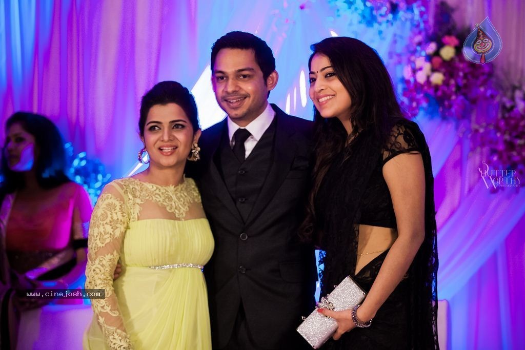 TV Anchor DD and Srikanth Wedding Reception - 12 / 25 photos