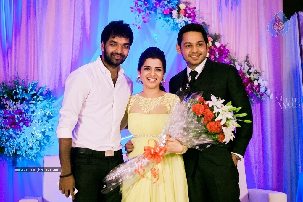 TV Anchor DD and Srikanth Wedding Reception - 13 / 25 photos