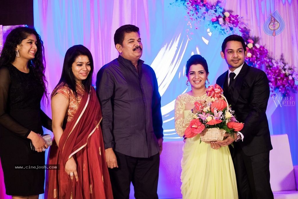 TV Anchor DD and Srikanth Wedding Reception - 14 / 25 photos