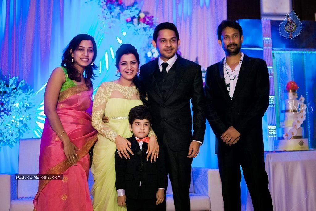 TV Anchor DD and Srikanth Wedding Reception - 16 / 25 photos