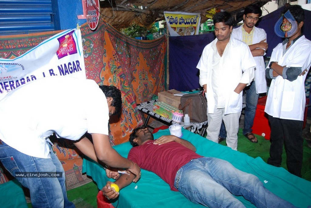 TV Artist Madhu Sudhan Blood n Food Donation Camp - 3 / 69 photos