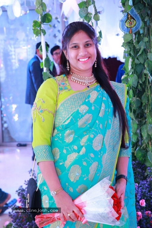 Uday Bhargav And Naga Sabitha Wedding Reception Photos - 18 / 42 photos