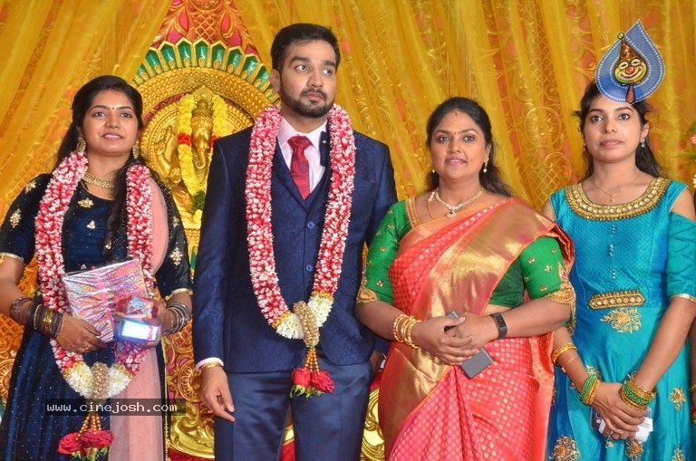 Vasu Vikram Daughter Sandhiya Wedding Reception Stills - 2 / 32 photos