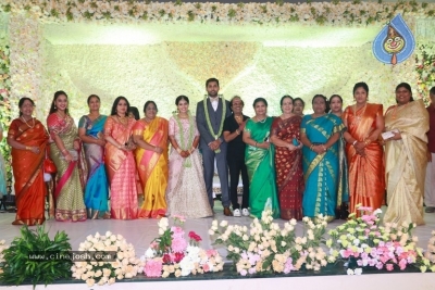 Aadhav Kannadasan - Vinodhnie Wedding Reception Photos - 15 of 21