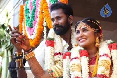 Actor Ramesh Thilak and Navalakshmi Wedding Photos - 6 of 9