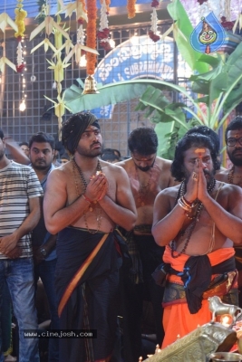 Actor Sharwanand Conduct Ayyappa Swamy Pooja At Film Nagar Temple - 1 of 20