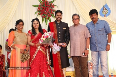 Actor Soundararaja And Tamanna Wedding Reception Stills - 20 of 26