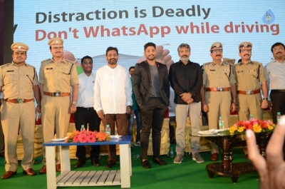 Allu Arjun and SS Rajamouli at Traffic Awareness Event - 44 of 81