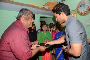 Allu Arjun at Greater Mega Fans President House - 2 of 21