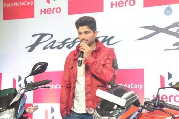 Allu Arjun Launches Hero Motocorp Bikes - 5 of 42