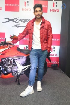 Allu Arjun Launches Hero Motocorp Bikes - 14 of 42