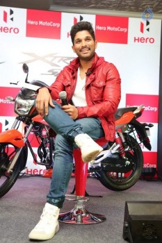 Allu Arjun Launches Hero Motocorp Bikes - 17 of 42