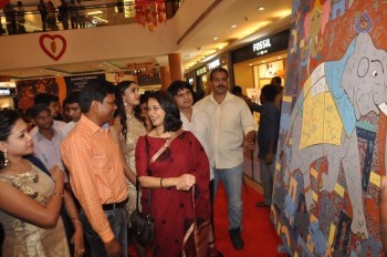 Amala at Artpoetic Exhibition Inorbit Galleria - 16 of 38