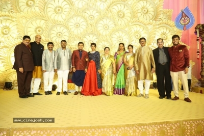 Ambica Krishna Grandson Wedding Reception Photos - 1 of 30
