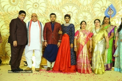 Ambica Krishna Grandson Wedding Reception Photos - 13 of 30