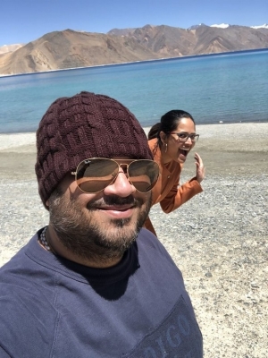 Anasuya Bharadwaj Family Vacation in Ladakh Photos - 2 of 11