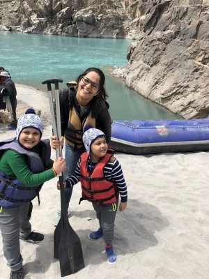 Anasuya Bharadwaj Family Vacation in Ladakh Photos - 3 of 11