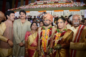 Bandaru Dattatreya Daughter Marriage Photos - 19 of 128