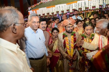 Bandaru Dattatreya Daughter Marriage Photos - 46 of 128