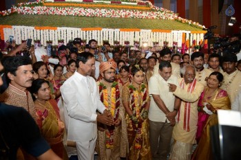 Bandaru Dattatreya Daughter Marriage Photos - 56 of 128