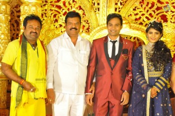 Bhuvan Sagar and Sindhusha Wedding Reception Photos - 9 of 124