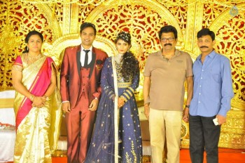 Bhuvan Sagar and Sindhusha Wedding Reception Photos - 23 of 124