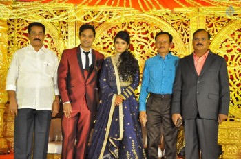 Bhuvan Sagar and Sindhusha Wedding Reception Photos - 27 of 124