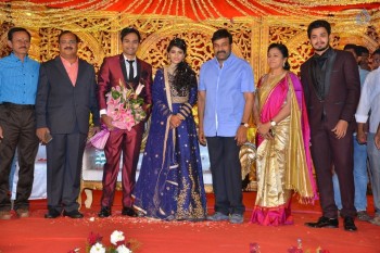 Bhuvan Sagar and Sindhusha Wedding Reception Photos - 28 of 124