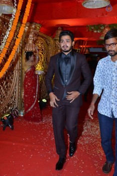 Bhuvan Sagar and Sindhusha Wedding Reception Photos - 32 of 124