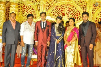 Bhuvan Sagar and Sindhusha Wedding Reception Photos - 47 of 124