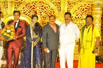 Bhuvan Sagar and Sindhusha Wedding Reception Photos - 76 of 124