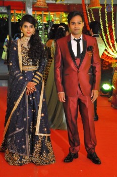 Bhuvan Sagar and Sindhusha Wedding Reception Photos - 97 of 124