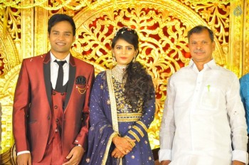 Bhuvan Sagar and Sindhusha Wedding Reception Photos - 102 of 124