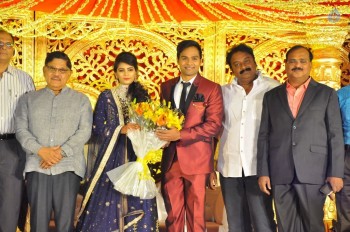 Bhuvan Sagar and Sindhusha Wedding Reception Photos - 104 of 124