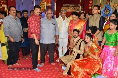 Boyapati Srinu Brother Daughter Tejaswini Weds Midhun Photos - 9 of 51
