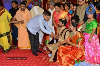 Boyapati Srinu Brother Daughter Tejaswini Weds Midhun Photos - 29 of 51