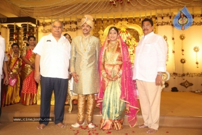 C Kalyan son Teja - Naga Sree Wedding Reception - 1 of 136