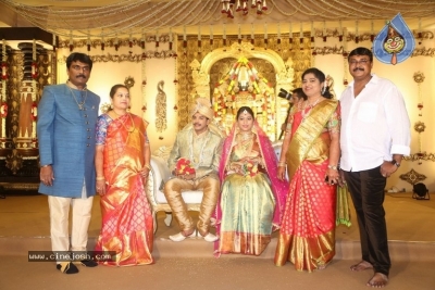 C Kalyan son Teja - Naga Sree Wedding Reception - 15 of 136