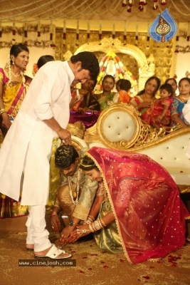 C Kalyan son Teja - Naga Sree Wedding Reception - 16 of 136