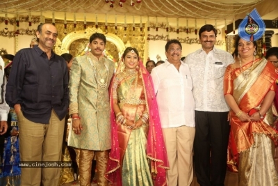 C Kalyan son Teja - Naga Sree Wedding Reception 2 - 32 of 76