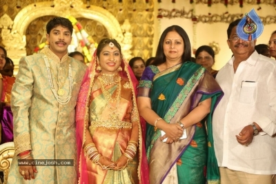 C Kalyan son Teja - Naga Sree Wedding Reception 2 - 38 of 76