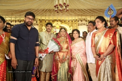 C Kalyan son Teja - Naga Sree Wedding Reception 2 - 63 of 76