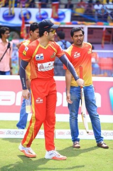 CCL 6 Telugu Warriors Vs Chennai Rhinos Match Photos - 45 of 126